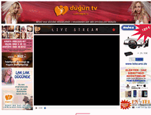 Tablet Screenshot of dugun.tv